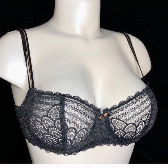 Chantelle Merci Lace Unlined Balconette - Picture 3 of 6